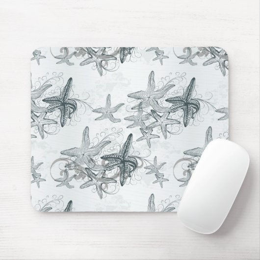 Starfish auf dem Seemuster Mousepad (Mit Mouse)