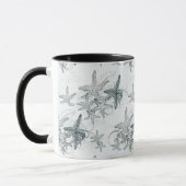 Starfish auf dem Seemuster Tasse (Links)