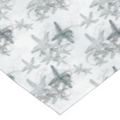 Starfish auf dem Seemuster Tischdecke (Schrägansicht)