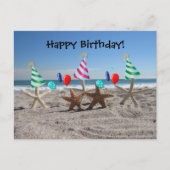 Starfish auf der Beach Postkarte (Vorderseite)