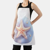 Starfish auf einem einzigartig geformten Stein Schürze (InSitu)