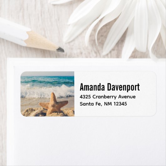 Starfish auf einem Sandy Beach Foto (Insitu)