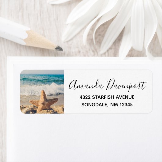 Starfish auf einem Sandy Beach Foto (Insitu)