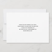 Starfish auf einem Sandy Beach Foto Dankeskarte (Rückseite)