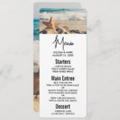 Starfish auf einem Sandy Beach Foto Einladung (Vorne/Hinten)