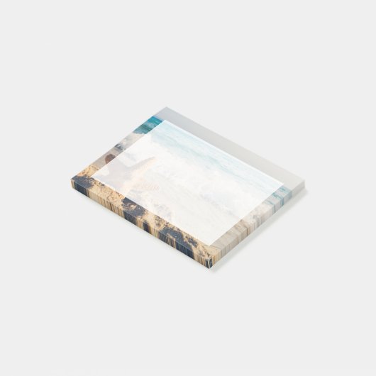 Starfish auf einem Sandy Beach Foto Post-it Klebezettel (angewinkelt)