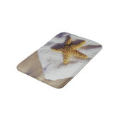 Starfish auf einem Tuch Badematte (Schrägansicht)