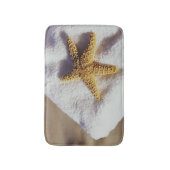 Starfish auf einem Tuch Badematte (Vorderseite Vertikal)