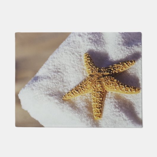 Starfish auf einem Tuch Fußmatte (Vorderseite)