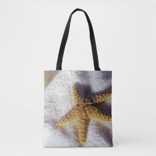 Starfish auf einem Tuch Tasche