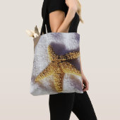 Starfish auf einem Tuch Tasche (Von Nahem)