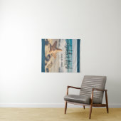 Starfish auf einer Hochzeit mit Sandy Beach Wandteppich (Beispiel (Horizontal))