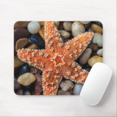 Starfish auf Felsen Mousepad (Mit Mouse)