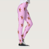 Starfish auf Rosa Leggings (Rechts)