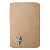 Starfish auf Sand-Bad-Matte Badematte (Vorderseite Vertikal)