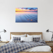 Starfish auf Sand Leinwanddruck (Insitu (Schlafzimmer))