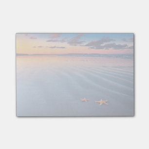 Starfish auf Sand Post-it Klebezettel