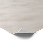 Starfish auf Sand Poster (Ecke)