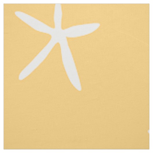 Starfish auf Sand Stoff (Muster)