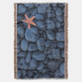 Starfish auf schwarzen Felsen entlang der Küste | Decke (Vorderseite Vertikal)