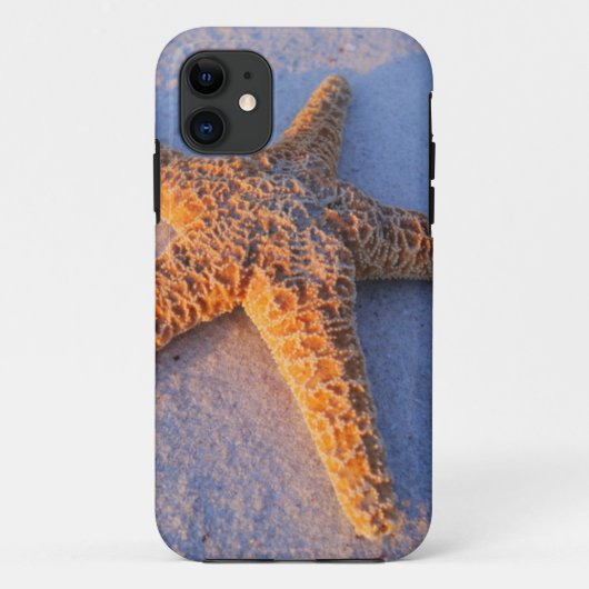 Starfish auf weißem Sand Case-Mate iPhone Hülle (Rückseite)
