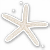 Starfish-Aufkleber Aufkleber (Vorderseite)