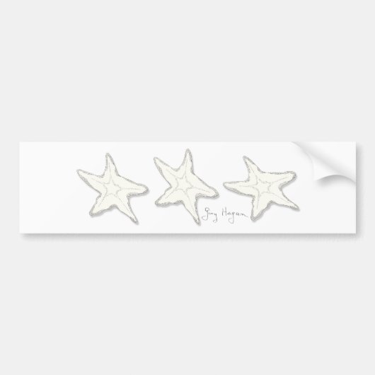 Starfish-Autoaufkleber Autoaufkleber (Vorne)