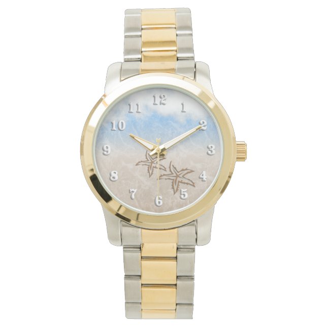 Starfish Beach Armbanduhr (Vorderseite)