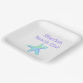 Starfish Beach Club Pappteller (Gewinkelt)