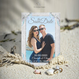Starfish Beach Dream Wedding Foto Magnet