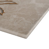 Starfish Beach Glass Schneidebrett (Ecke)