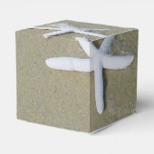 Starfish Beach Hochzeit Geschenkschachtel (Rückseite)