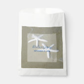 Starfish Beach Hochzeit Geschenktütchen (Vorderseite)
