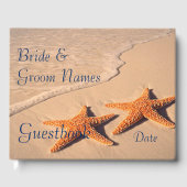 Starfish Beach - Hochzeit oder Dusche Gästebuch (Vorderseite)