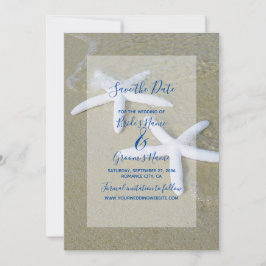 Starfish Beach Hochzeit Save the Date