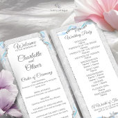 Starfish Beach Hochzeitsprogramm Einladung