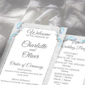 Starfish Beach Hochzeitsprogramm Einladung