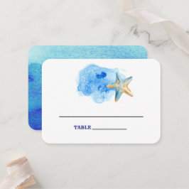 Starfish Beach | Hochzeitstische Platzkarten am Me