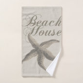 Starfish Beach House Küste Badhandtuch Set (Handtuch)