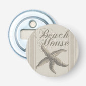 Starfish Beach House Küste Flaschenöffner (Vorderseite)