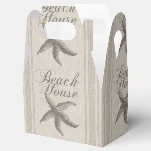 Starfish Beach House Küste Geschenkschachtel (Geöffnet)