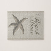 Starfish Beach House Küste Puzzle (Horizontal)