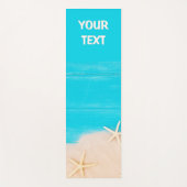 Starfish Beach Ozean Yoga Matte (Vorderseite)