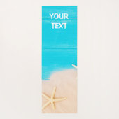 Starfish Beach Ozean Yoga Matte (Rückseite)