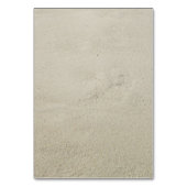 Starfish Beach Sand Name Escort Cards Tischnummer (Rückseite)