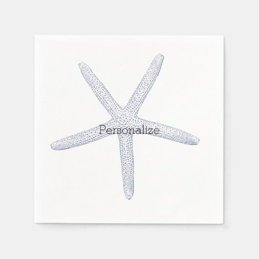 Starfish Beach Serviette (Vorderseite)