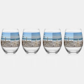 Starfish Beach Stemless Wine Glass oder Rocks Glas (Rechts)