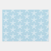 Starfish Beach Summer Nautic Pattern Geschenkpapier Set (Vorderseite 2)