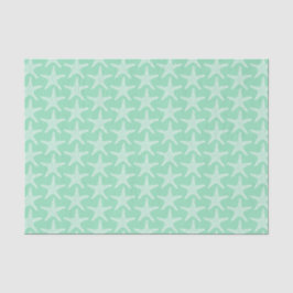 Starfish Beach Summer Nautic Pattern Seidenpapier