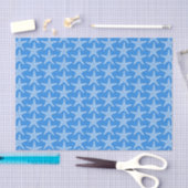 Starfish Beach Summer Nautic Pattern Seidenpapier (Handwerk)